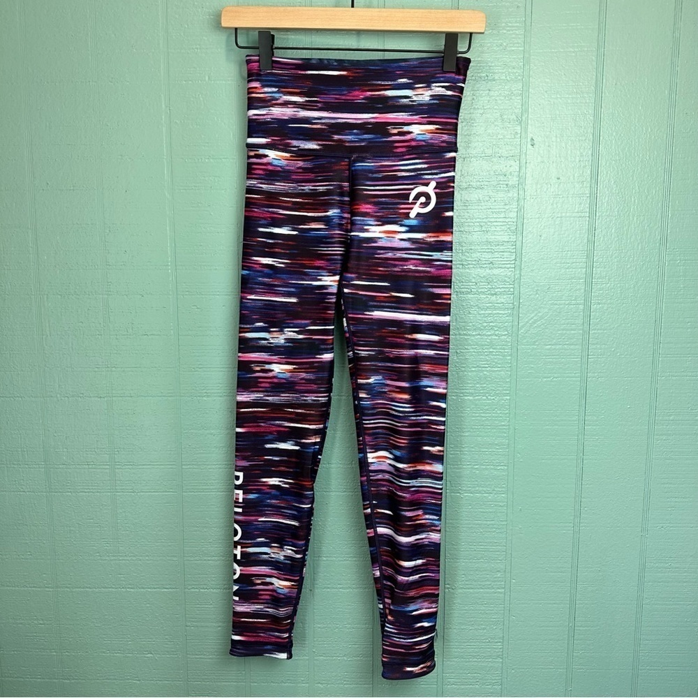 NWT Peloton Multicolor Reversible Leggings Size Small